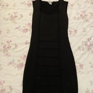 Charlotte Russe sexy bodycon black dress